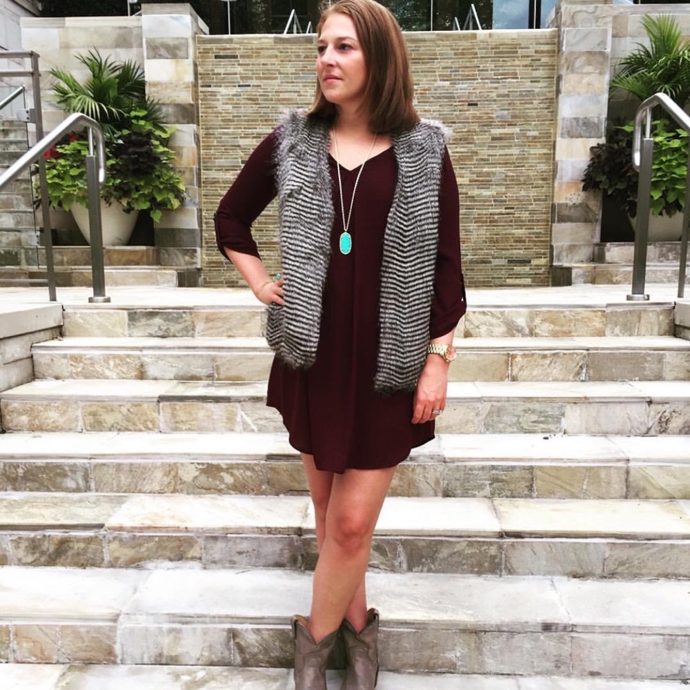 Faux Fur Jack by BB Dakota Vest